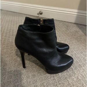 Vince Camuto used Platform Stiletto black boot heels